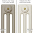 CI-SH-CREAM-030 - Shelbourne Cream 3 Column Victorian Cast Iron Radiator H450mm x W871mm CI-SH-CREAM-030 - Shelbourne Cream 3 Column Victorian Cast Iron Radiator H450mm x W871mm